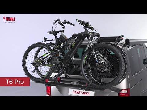 FIAMMA Carry Bike VW T5 Pro Deep Black schwarz Fahrradträger für 3 Fahrräder 2025